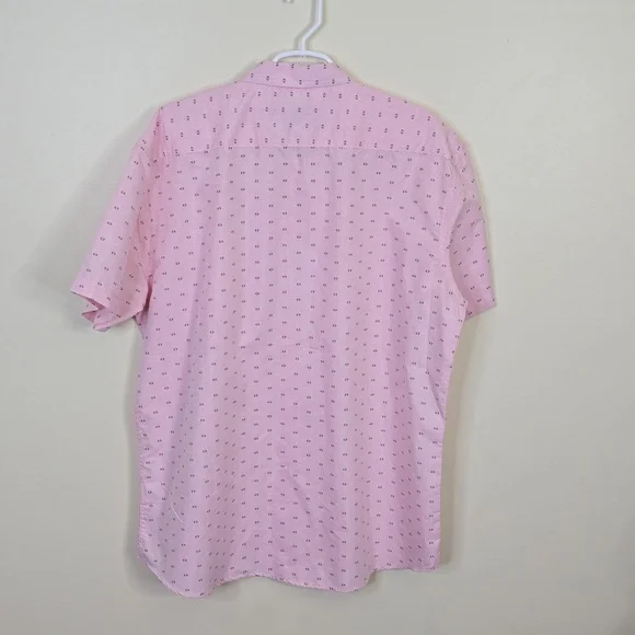 New MOLOKAI Surf Co. Pink  Short Sleeve Shirt 2XL - Picture 4 of 4